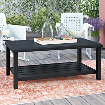 Metal Metal Patio Coffee Tables You'll Love in 2020 | Wayfair